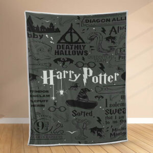 Plaid Harry Potter Couverture Polaire Plaid Canapé