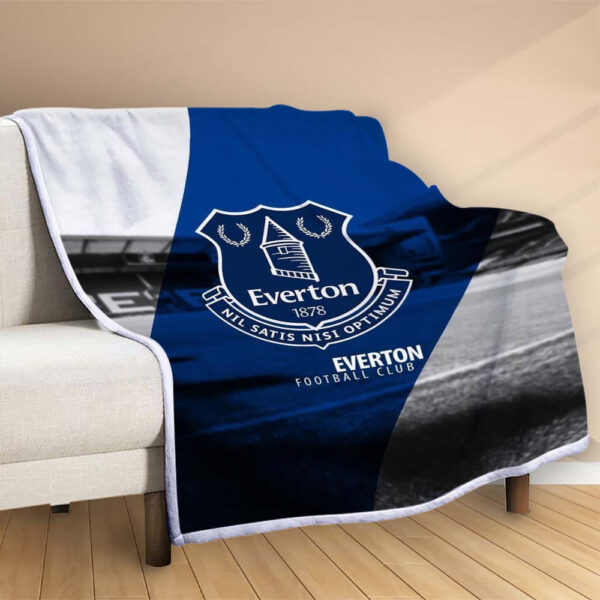 Plaid Everton FC 16 Couverture Polaire Plaid Canapé – Image 2
