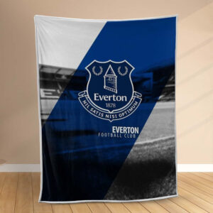 Plaid Everton FC 16 Couverture Polaire Plaid Canapé