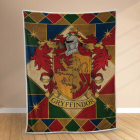 Plaid Gryffondor Harry Potter 2 Couverture Polaire Plaid Canapé