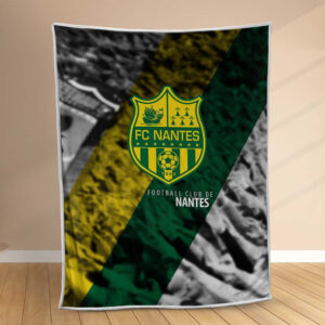 Plaid FC Nantes 6 Couverture Polaire Plaid Canapé