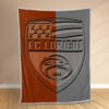Plaid FC Lorient 4 Couverture Polaire Plaid Canapé