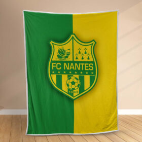 Plaid FC Nantes 3 Couverture Polaire Plaid Canapé