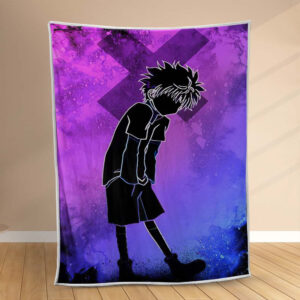 Plaid Killua HunterXHunter Soul 1001 Couverture Polaire Plaid Canapé
