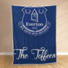 Plaid Everton FC 12 Couverture Polaire Plaid Canapé