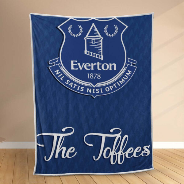Plaid Everton FC 12 Couverture Polaire Plaid Canapé