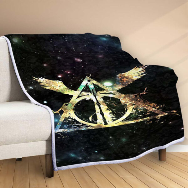 Plaid Harry Potter 1 Couverture Polaire Plaid Canapé – Image 2