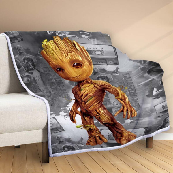 Plaid Groot mignon Couverture Polaire Plaid Canapé – Image 2