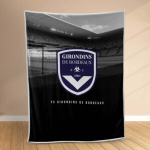 Plaid Girondins de Bordeaux 3 Couverture Polaire Plaid Canapé