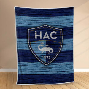Plaid HAC Le Havre AC 3 Couverture Polaire Plaid Canapé