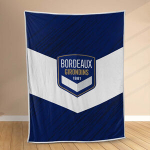 Plaid Girondins de Bordeaux 1 Couverture Polaire Plaid Canapé