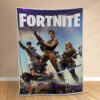 Plaid Personnages Fortnite 1010 Couverture Polaire Plaid Canapé