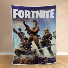 Plaid Personnages Fortnite 1010 Couverture Polaire Plaid Canapé
