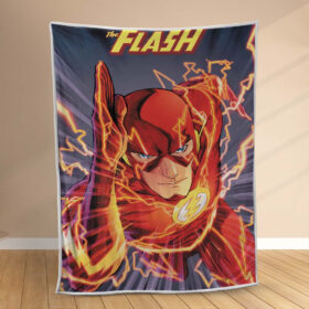 Plaid Flash dans DC Comic 1003 Couverture Polaire Plaid Canapé