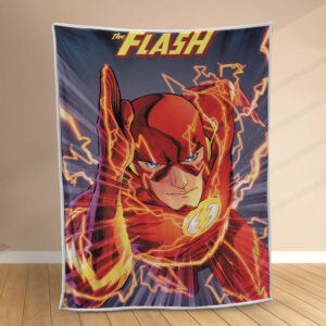Plaid Flash dans DC Comic 1003 Couverture Polaire Plaid Canapé