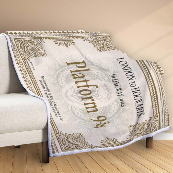 Plaid Harry Potter 4 Couverture Polaire Plaid Canapé – Image 2