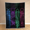 Plaid Hintergrundbild Gaming Couverture Polaire Plaid Canapé