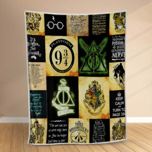 Plaid Harry Potter 2 Couverture Polaire Plaid Canapé