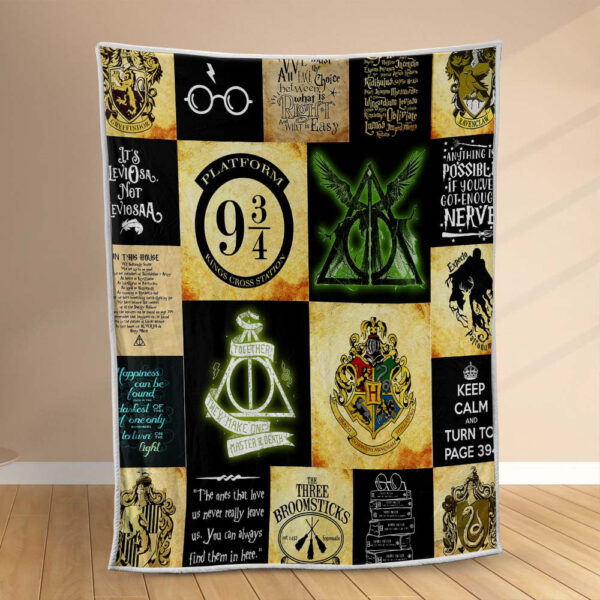 Plaid Harry Potter 2 Couverture Polaire Plaid Canapé