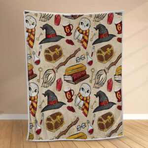 Plaid Chouette Harry Potter 2 Couverture Polaire Plaid Canapé