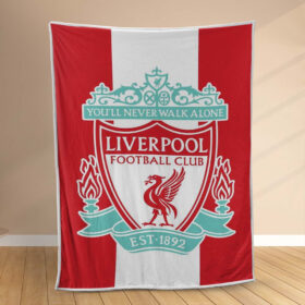 Plaid FC Liverpool 8 Couverture Polaire Plaid Canapé