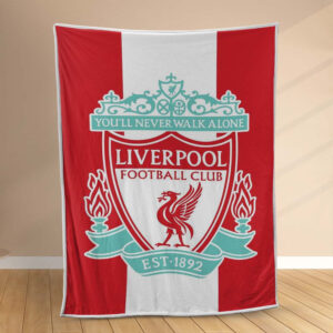Plaid FC Liverpool 8 Couverture Polaire Plaid Canapé