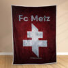 Plaid FC Metz 5 Couverture Polaire Plaid Canapé
