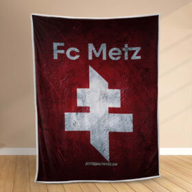 Plaid FC Metz 5 Couverture Polaire Plaid Canapé