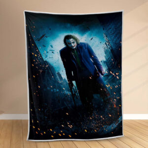 Plaid Joker en colère Couverture Polaire Plaid Canapé