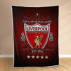 Plaid FC Liverpool 5 Couverture Polaire Plaid Canapé