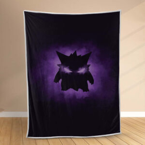Plaid Gengar Pokemon 1001 Couverture Polaire Plaid Canapé