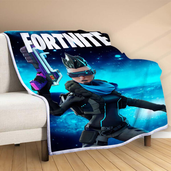 Plaid Personnages Fortnite 1004 Couverture Polaire Plaid Canapé – Image 2