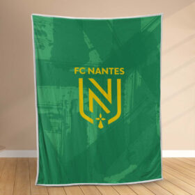 Plaid FC Nantes 2 Couverture Polaire Plaid Canapé