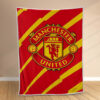 Plaid Manchester United MU FC 10 Couverture Polaire Plaid Canapé