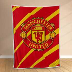 Plaid Manchester United MU FC 10 Couverture Polaire Plaid Canapé