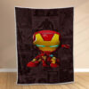 Plaid Ironman Avengers Marvel 1003 Couverture Polaire Plaid Canapé