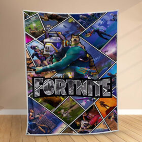 Plaid Personnages Fortnite 1006 Couverture Polaire Plaid Canapé