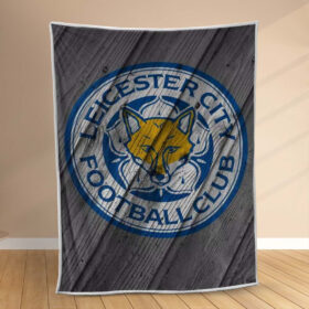 Plaid Leicester City Football Club 10 Couverture Polaire Plaid Canapé