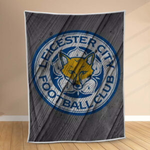 Plaid Leicester City Football Club 10 Couverture Polaire Plaid Canapé