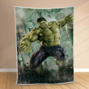 Plaid Hulk Avengers Marvel 1002 Couverture Polaire Plaid Canapé