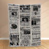 Plaid Harry Potter 9 Couverture Polaire Plaid Canapé