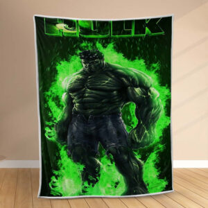 Plaid Incroyable Hulk Puissant Couverture Polaire Plaid Canapé