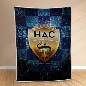 Plaid HAC Le Havre AC 4 Couverture Polaire Plaid Canapé