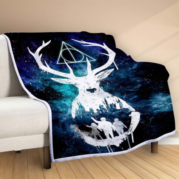 Plaid Harry Potter Toujours Couverture Polaire Plaid Canapé – Image 2