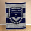 Plaid Girondins de Bordeaux 5 Couverture Polaire Plaid Canapé