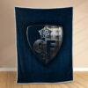 Plaid GF 38 Grenoble Foot 38 FC 4 Couverture Polaire Plaid Canapé