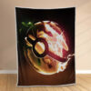 Plaid Évolution Pokeball Pokémon 2 Couverture Polaire Plaid Canapé