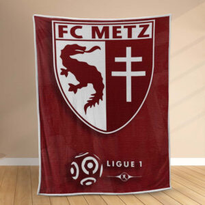 Plaid FC Metz 2 Couverture Polaire Plaid Canapé