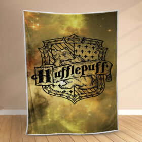 Plaid Poufsouffle Harry Potter 1 Couverture Polaire Plaid Canapé