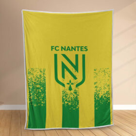 Plaid FC Nantes 1 Couverture Polaire Plaid Canapé
